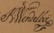Knut Wendelbo signatur 1734 Knut Wendelbo signatur 1734